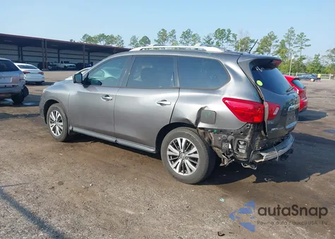 2017 Nissan Pathfinder Sl z USA, uszkodzony, nr VIN 5N1DR2MN0HC681730